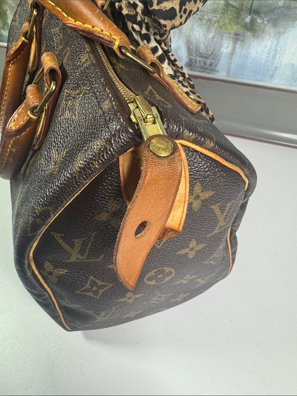 LOUIS VUITTON SPEEDY 25 - Picture 4 of 15